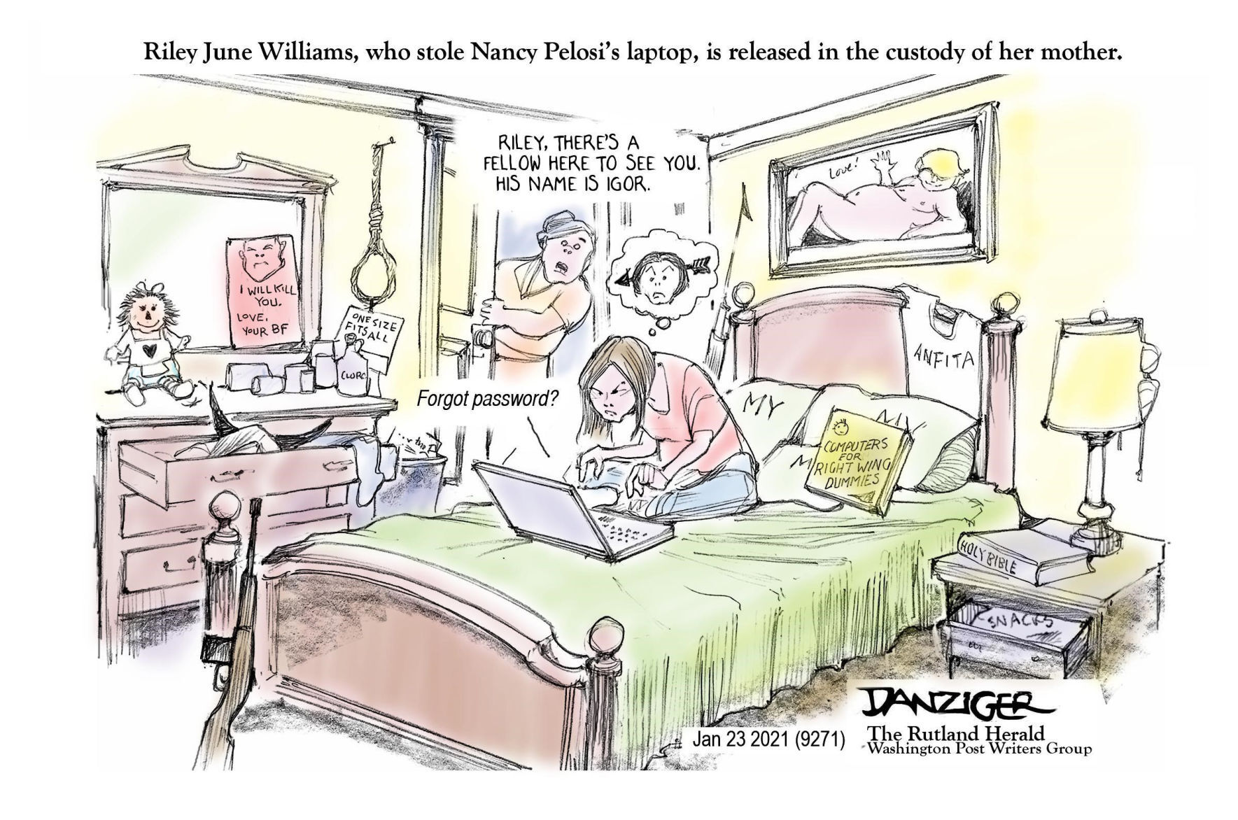 Jeff Danziger cartoon